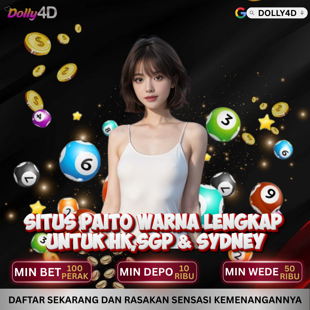 DOLLY4D | Situs Paito Warna Lengkap untuk HK, SGP & Sydney